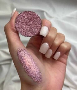 ROZE/BRUIN Glitter Oogschaduw - 100% Veganistisch & Dierproefvrij - STARNIGHT Cosmetics