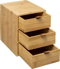 Five® Bamboe Bakjes Met 2 Lades - Hout - Duurzaam - 2 Lades (25 X 14,5 X 20) 10 Five® Bamboe Bakjes Met 2 Lades - Hout - Duurzaam - 2 Lades (25 X 14,5 X 20) -Modecosmetica Winkel 1038x1200 1