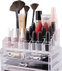 Beauty Attraction Make Up Organizer – Opbergdoos – Nagellak – Organizer 22 X 2,12 X 5,8 CM – 24 X 15 X 11 CM – Transparant 20 Beauty Attraction Make Up Organizer – Opbergdoos – Nagellak – Organizer 22 X 2,12 X 5,8 CM – 24 X 15 X 11 CM – Transparant -Modecosmetica Winkel 1055x1200 2
