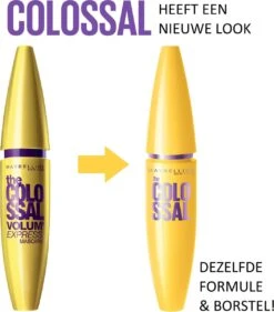 Maybelline Volum' Express Colossal Glam Black Mascara - Volume Mascara 31 Maybelline Volum' Express Colossal Glam Black Mascara - Volume Mascara -Modecosmetica Winkel 1055x1200