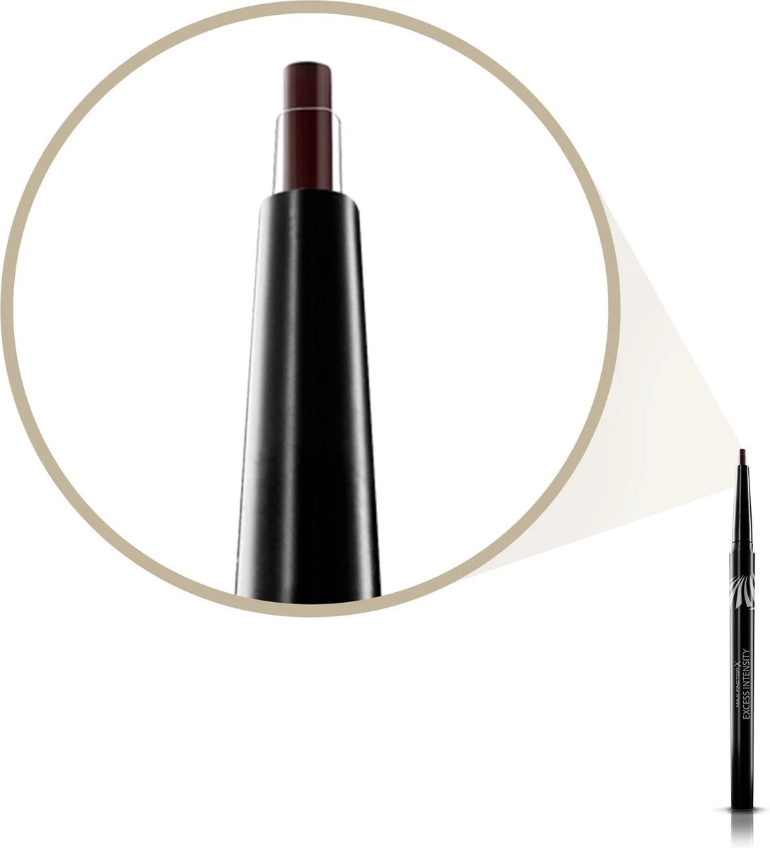 Max Factor Excess Intensity Longwear - 06 Brown - Eyeliner 4 Max Factor Excess Intensity Longwear - 06 Brown - Eyeliner - Afbeelding 2
