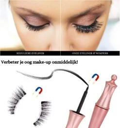 Nepwimpers - Nep Wimpers - Valse Wimpers - Lashes - False Lashes - Magnetische Wimpers - Magnetische Eyeliner - Miami -Modecosmetica Winkel 1121x1200 1
