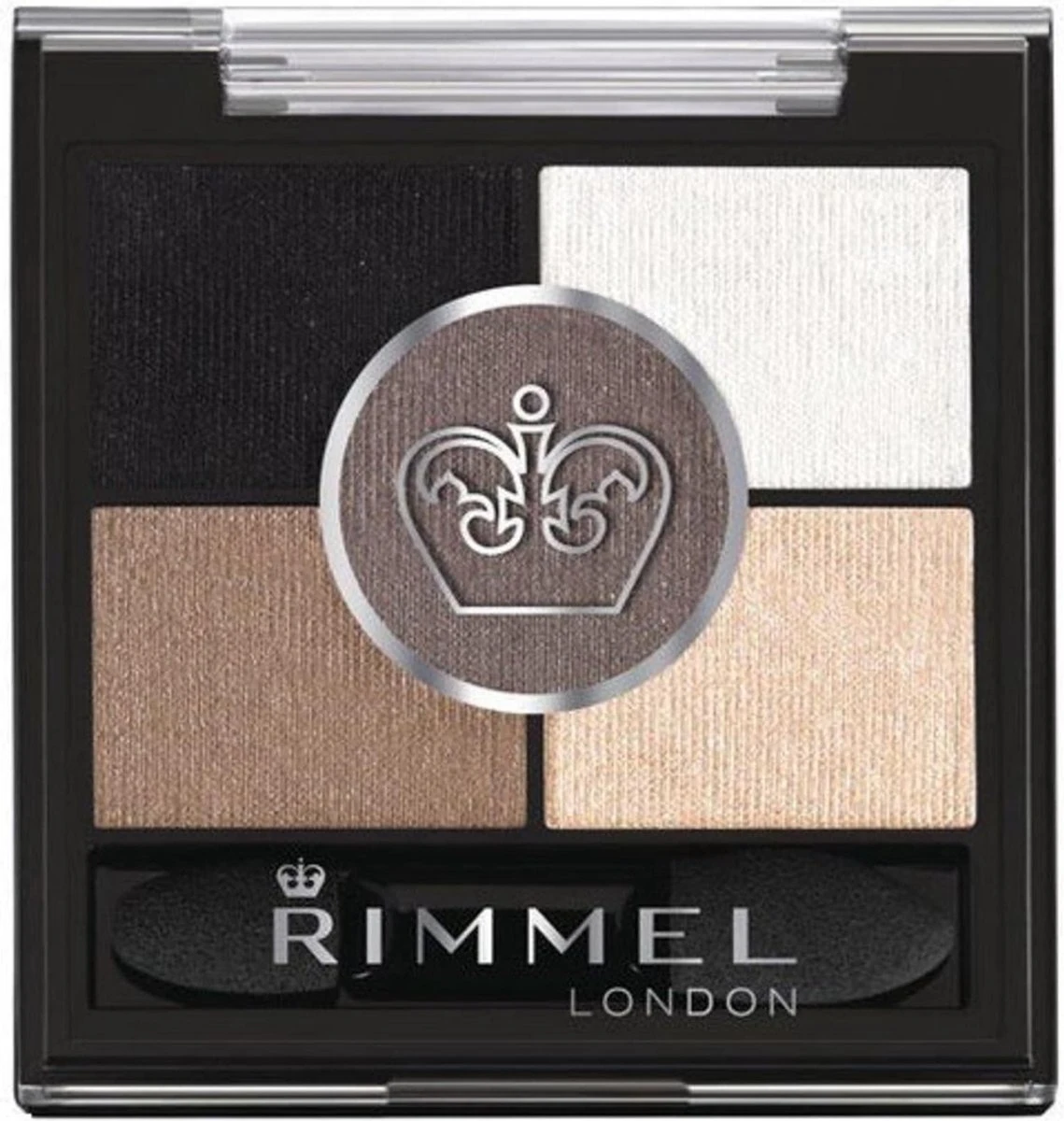 Rimmel London Glam'Eyes HD Pentad Oogschaduw - 023 Foggy Grey 3 Rimmel London Glam'Eyes HD Pentad Oogschaduw - 023 Foggy Grey