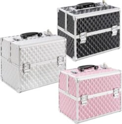 AREBOS Cosmeticakoffer Beauty Case Multikoffer 15 L Zwart 16 AREBOS Cosmeticakoffer Beauty Case Multikoffer 15 L Zwart -Modecosmetica Winkel 1181x1200 5