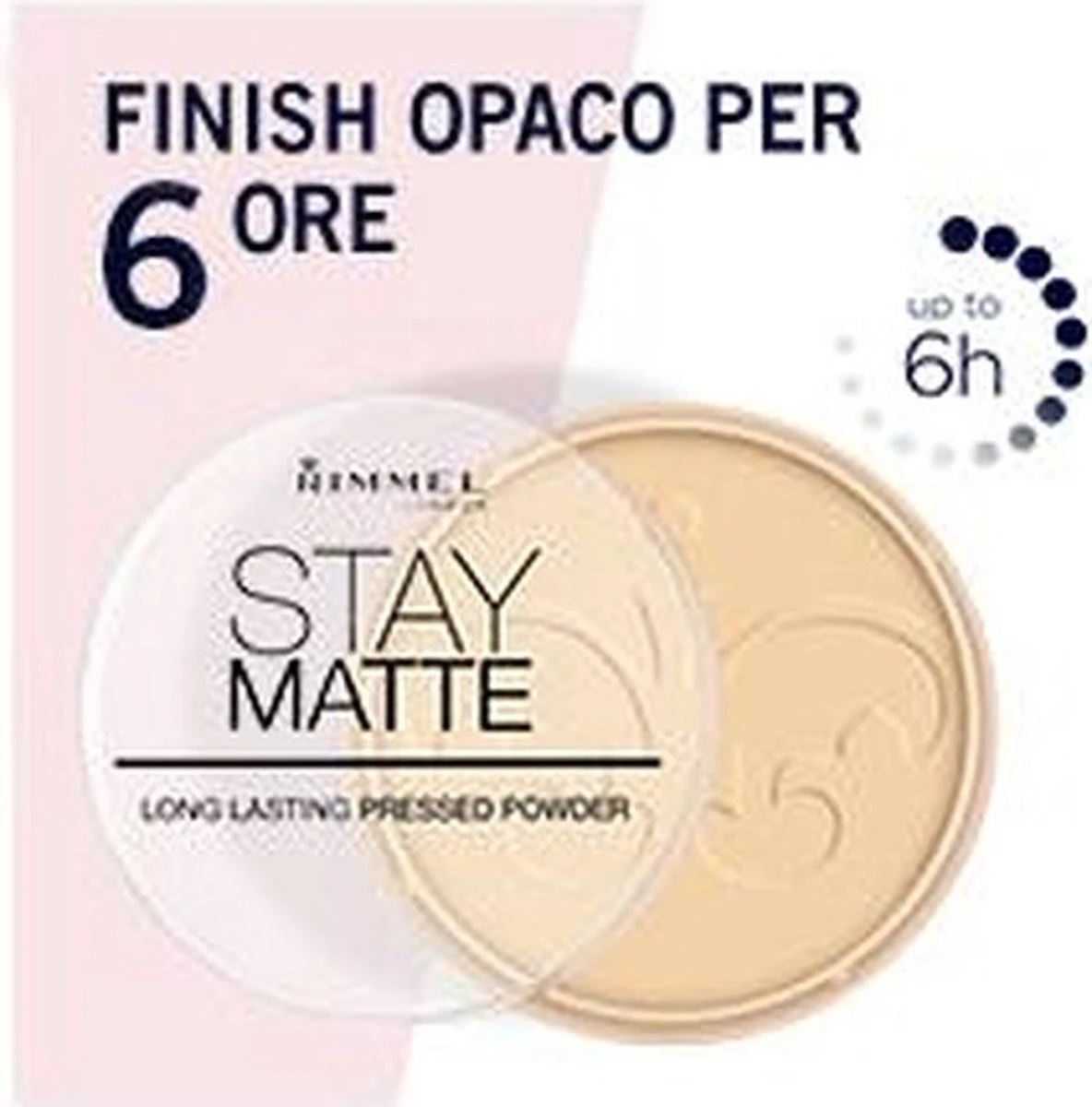 Rimmel London Stay Matte Pressed Powder - 005 Silky Beige 16 Rimmel London Stay Matte Pressed Powder - 005 Silky Beige - Afbeelding 14