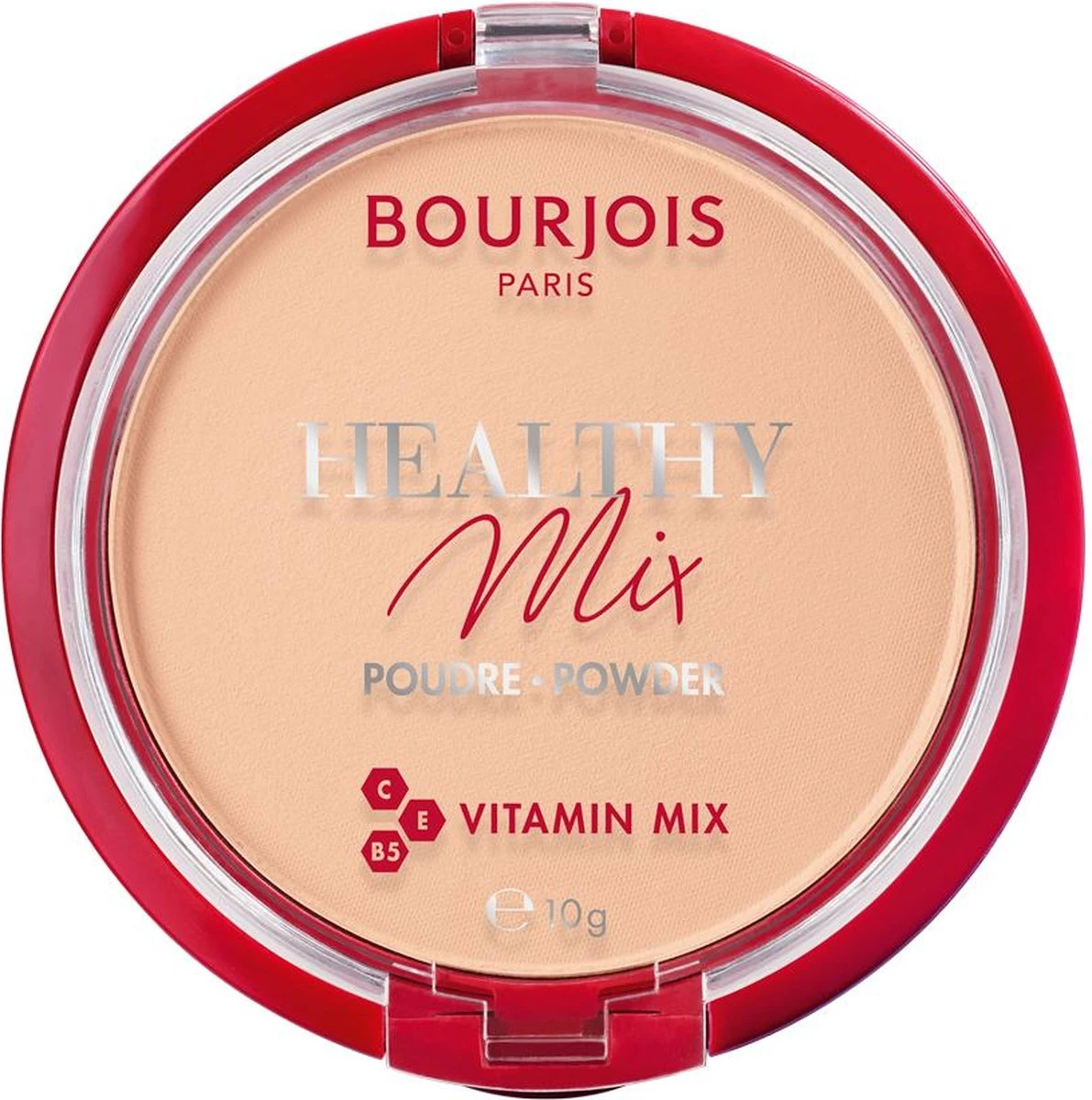 Bourjois Healthy Mix Compact Gezichtspoeder - 02 Golden Ivory 11 Bourjois Healthy Mix Compact Gezichtspoeder - 02 Golden Ivory - Afbeelding 9