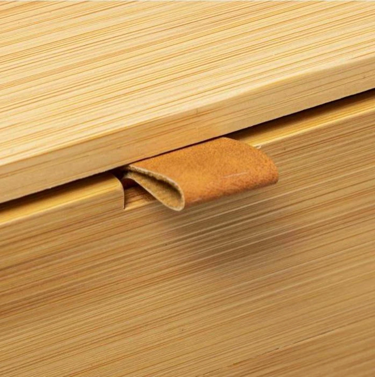 Five® Bamboe Bakjes Met 2 Lades - Hout - Duurzaam - 2 Lades (25 X 14,5 X 20) 7 Five® Bamboe Bakjes Met 2 Lades - Hout - Duurzaam - 2 Lades (25 X 14,5 X 20) - Afbeelding 5