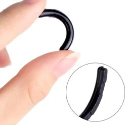 Merkloos Allsa - Wimperkruller Mat Zwart - Inclusief 4 Siliconen Pads - Wimperlifting - RVS -Modecosmetica Winkel 1195x1200 9