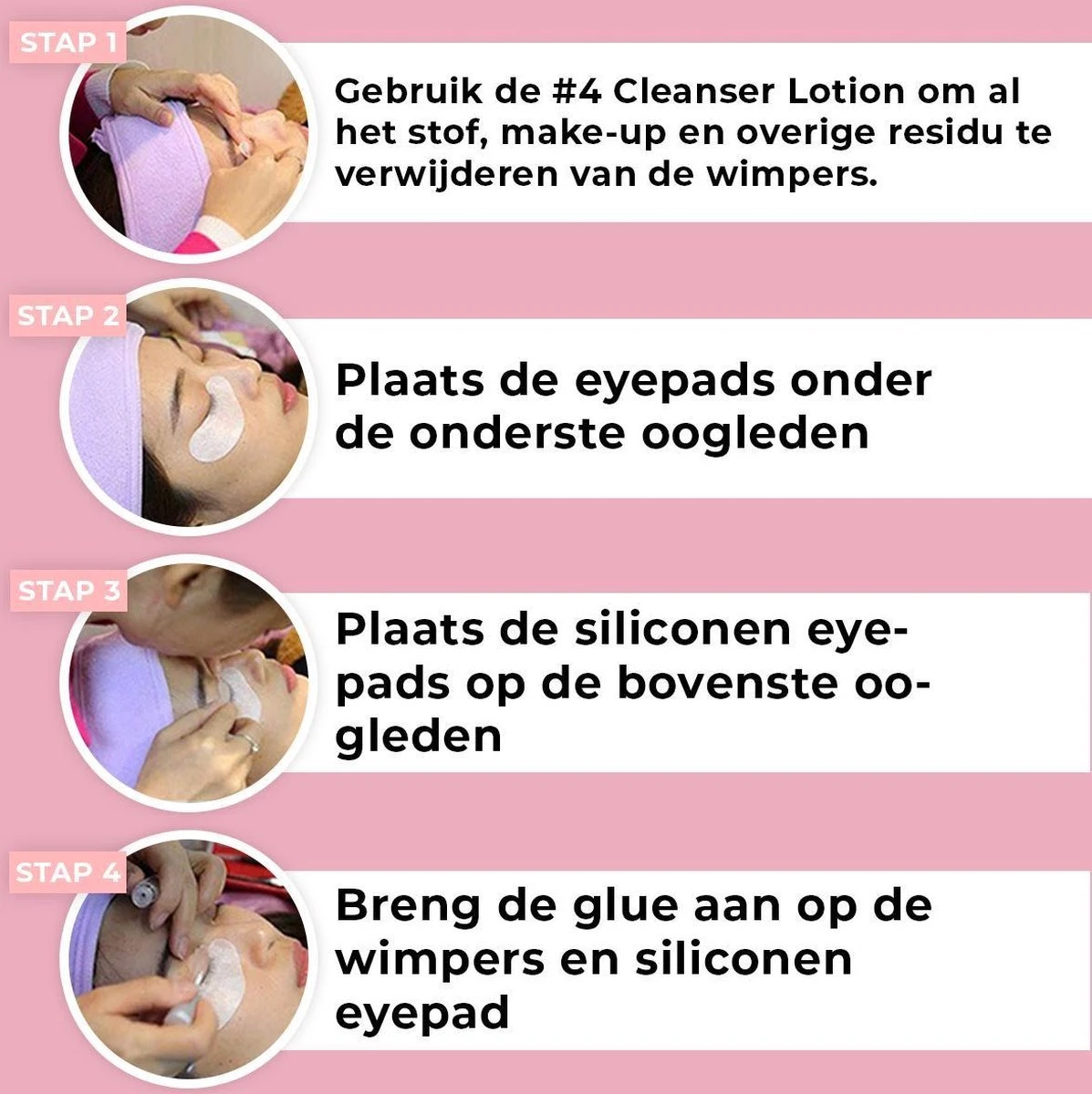 Iconsign Upgraded Wimper Lifting Set - Uitgebreide Versie - Lash Lift Set – 25-delig 6 Iconsign Upgraded Wimper Lifting Set - Uitgebreide Versie - Lash Lift Set – 25-delig - Afbeelding 4