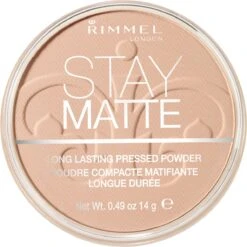 Rimmel London Stay Matte Pressed Powder - 005 Silky Beige 39 Rimmel London Stay Matte Pressed Powder - 005 Silky Beige -Modecosmetica Winkel 1198x1200 9