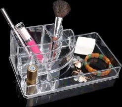 Five® Make Up Organiser Transparant - Transparant - Sorteervakken 8 Five® Make Up Organiser Transparant - Transparant - Sorteervakken -Modecosmetica Winkel 1200x1049 1