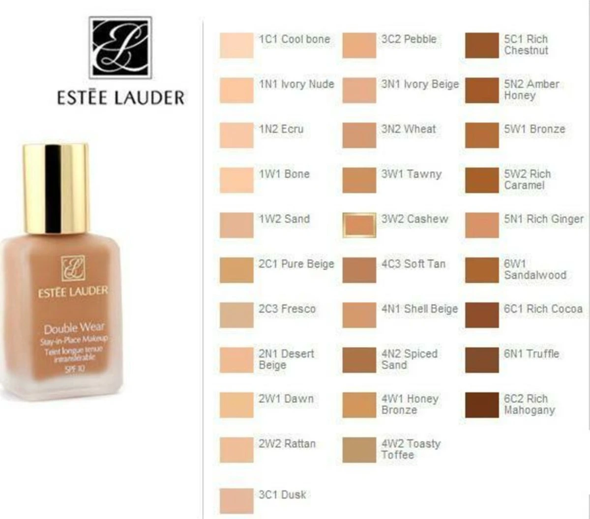 Estée Lauder Double Wear Stay-In Place Foundation - SPF 10 - Foundation - 1W1 Bone 16 Estée Lauder Double Wear Stay-In Place Foundation - SPF 10 - Foundation - 1W1 Bone - Afbeelding 14