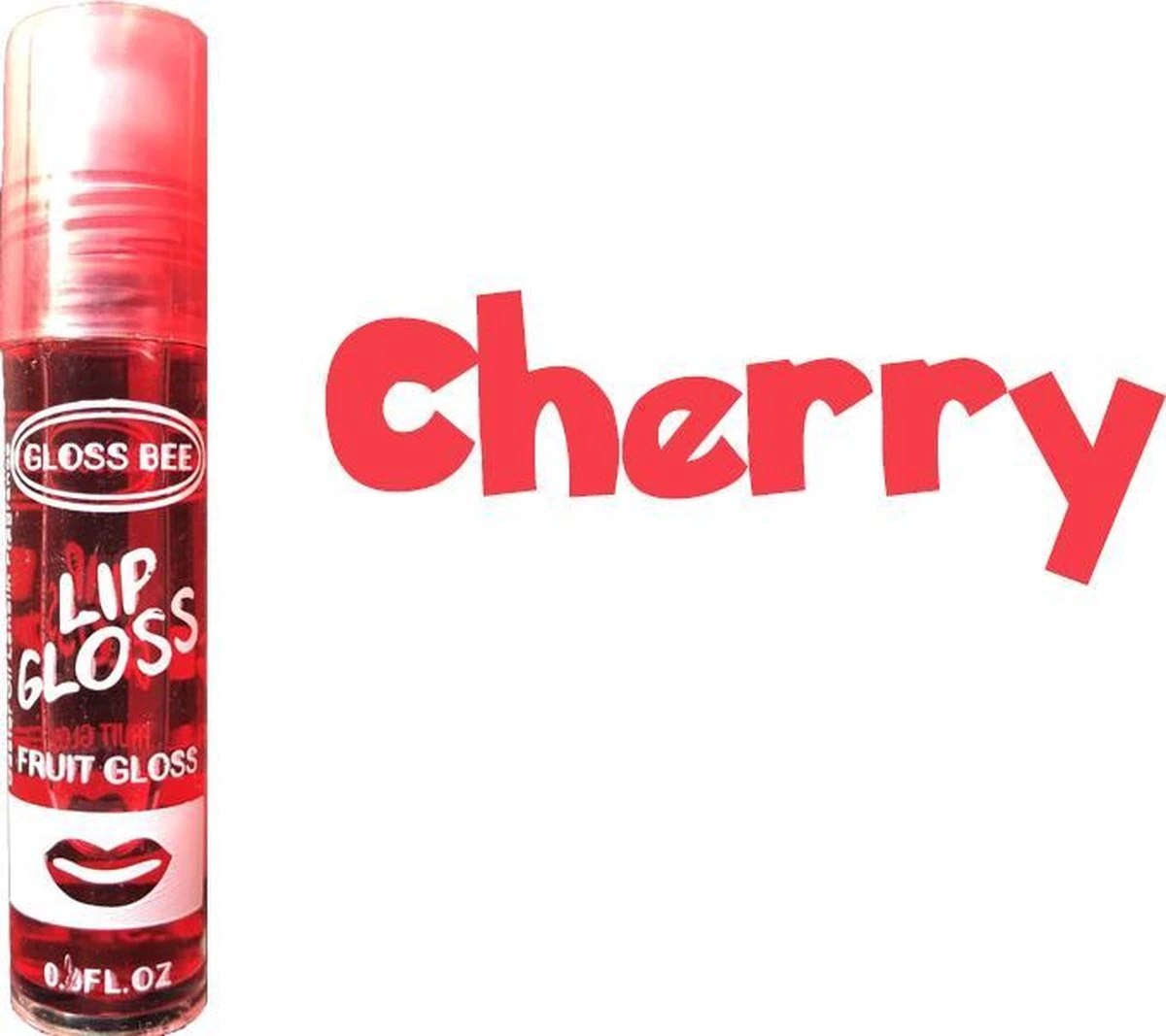 Gloss Bee Cherry Lip Gloss (1 Stuk) 3 Gloss Bee Cherry Lip Gloss (1 Stuk)