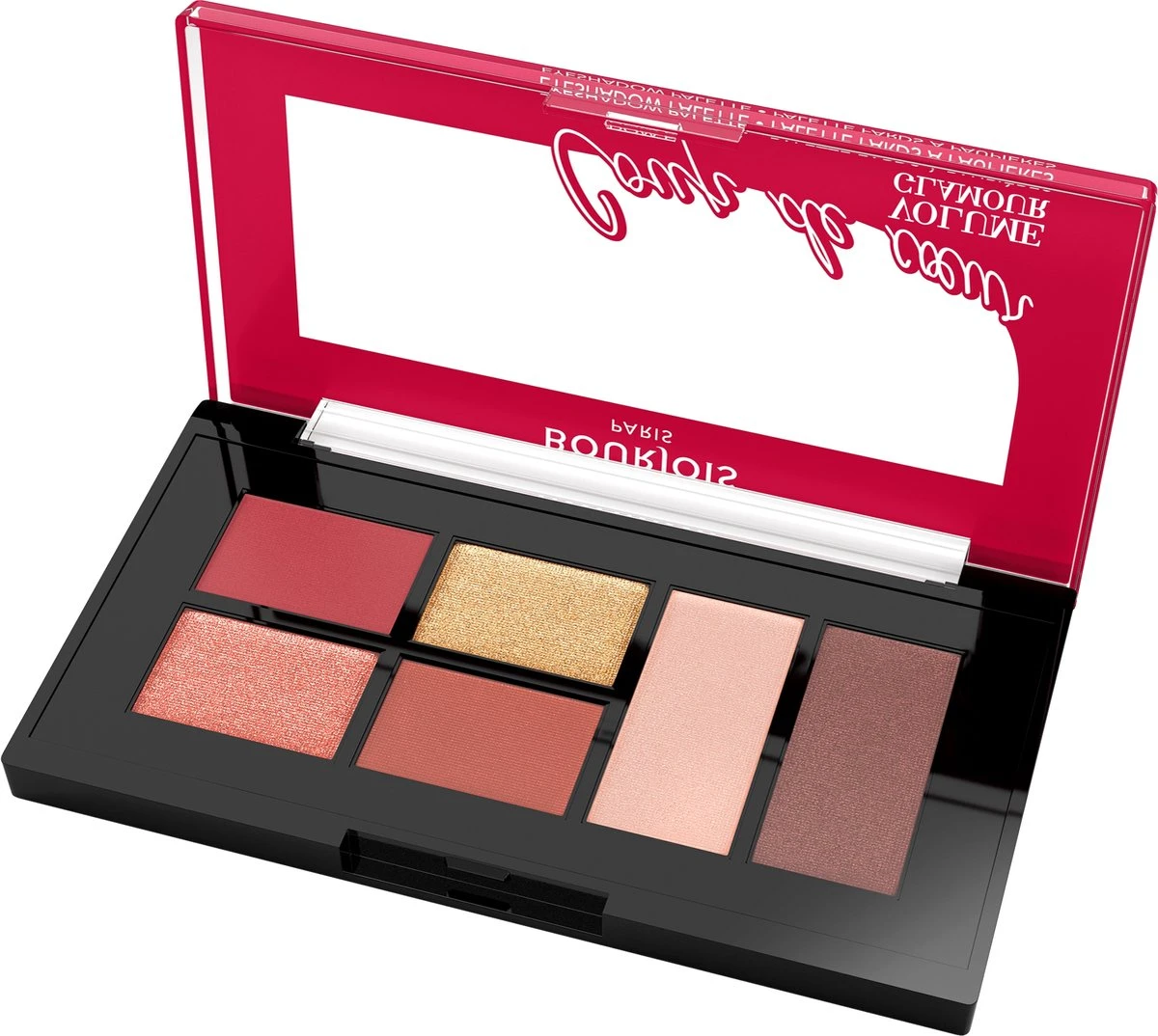 Bourjois Volume Glamour Coup De Coeur Oogschaduw Palette - 01 Intense Look 4 Bourjois Volume Glamour Coup De Coeur Oogschaduw Palette - 01 Intense Look - Afbeelding 2