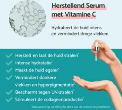 Remescar Repairing Serum Vitamine C - Serum - 30 ML - Herstelt En Laat De Huid Stralen - Intense Hydratatie - Maakt De Huid Egaler -Modecosmetica Winkel 1200x1079 1