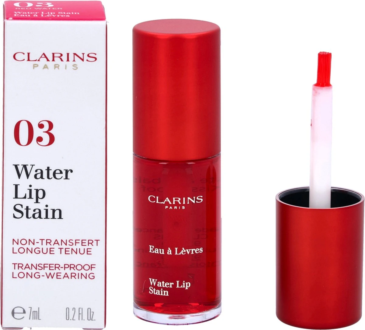 Clarins Water Lip Stain Lipgloss - 7 Ml 19 Clarins Water Lip Stain Lipgloss - 7 Ml - Afbeelding 17