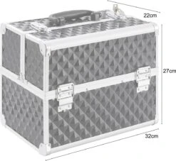 AREBOS Cosmeticakoffer Beauty Case Multikoffer 15 L Zwart 17 AREBOS Cosmeticakoffer Beauty Case Multikoffer 15 L Zwart -Modecosmetica Winkel 1200x1101