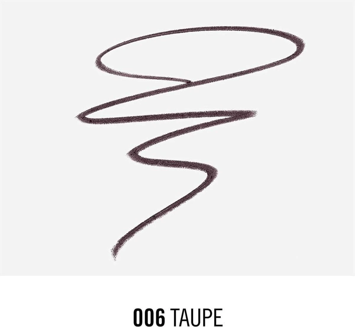 Rimmel London Scandal'Eyes Exaggerate Eye Definer Oogpotlood - 006 Taupe 5 Rimmel London Scandal'Eyes Exaggerate Eye Definer Oogpotlood - 006 Taupe - Afbeelding 3