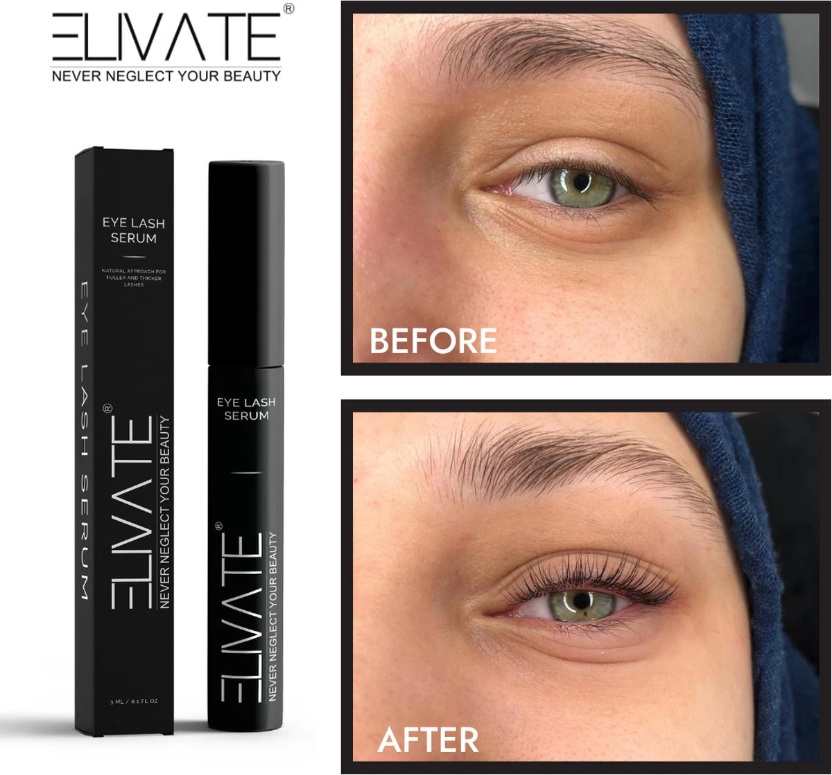 Elivate® Wimperserum 3ml 9 Elivate® Wimperserum 3ml - Afbeelding 7