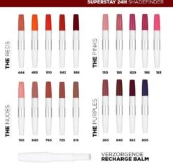 Maybelline Superstay 24h Lippenstift - 820 Berry 36 Maybelline Superstay 24h Lippenstift - 820 Berry -Modecosmetica Winkel 1200x1164 1