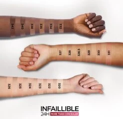 L'Oréal Paris - Infaillible More Than Concealer - 328.5 Crème Brûlée -Langhoudende Concealer Met Een Hoge Dekking - 11ml -Modecosmetica Winkel 1200x1165