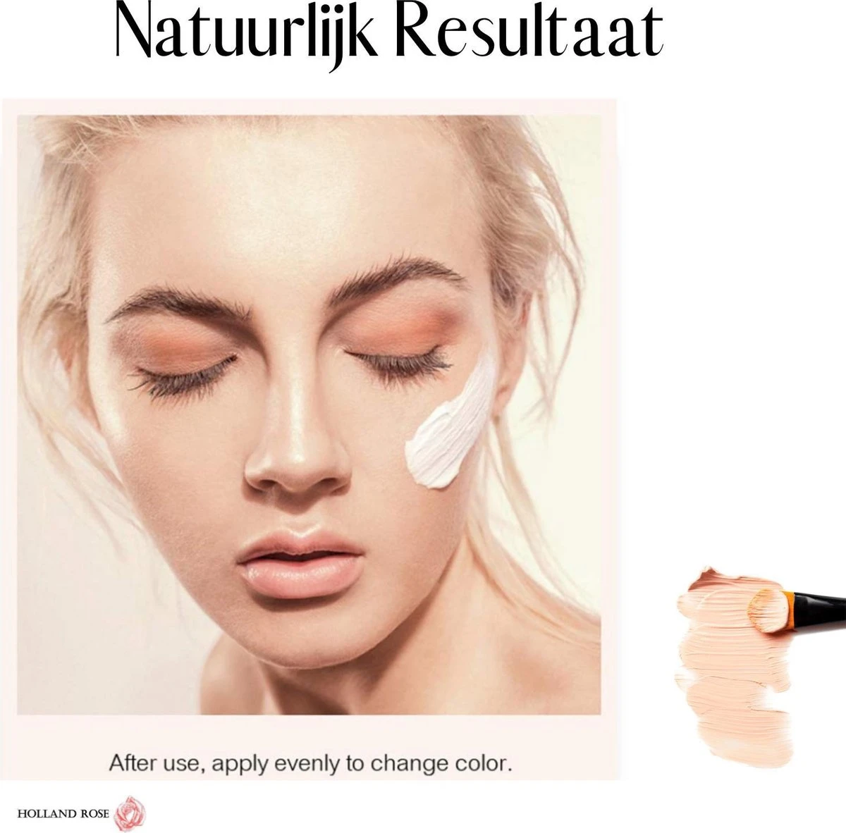 Covercoco London Flawless Foundation - Premium Color Changing - Kleurveranderende - Voor Elke Kleur Huid - Waterproof TLM 5 Covercoco London Flawless Foundation - Premium Color Changing - Kleurveranderende - Voor Elke Kleur Huid - Waterproof TLM - Afbeelding 3