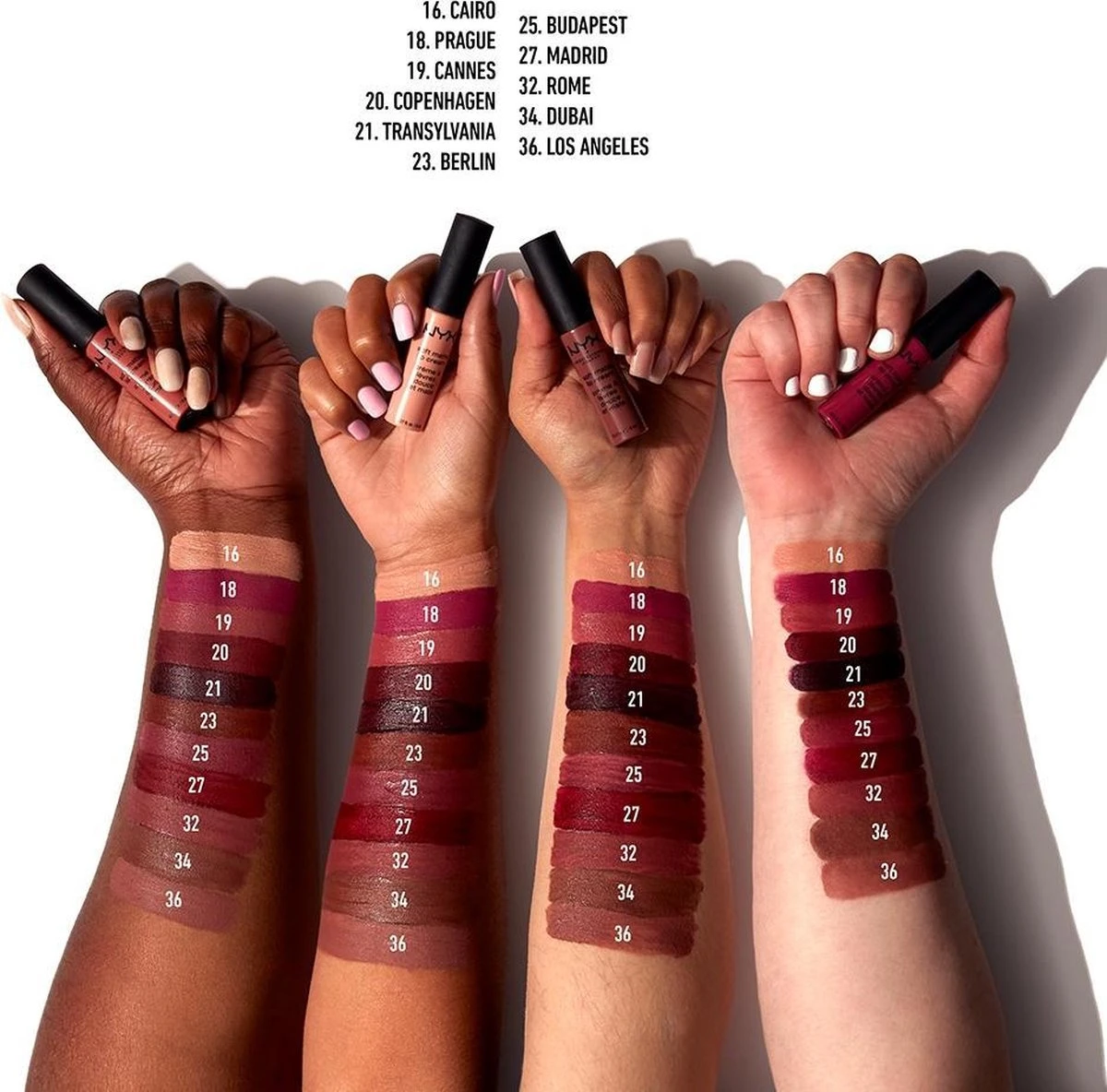 NYX Professional Makeup Soft Matte Lip Cream - CANNES - Lippenstift - 8 Ml 7 NYX Professional Makeup Soft Matte Lip Cream - CANNES - Lippenstift - 8 Ml - Afbeelding 5