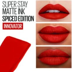 Maybelline SuperStay Matte Ink Lippenstift - 330 Innovator - 5 Ml 12 Maybelline SuperStay Matte Ink Lippenstift - 330 Innovator - 5 Ml -Modecosmetica Winkel 1200x1185