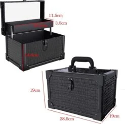 Make Up Koffer- Make Up Organizer- Beautycase -zwart -Make-upkoffer- Multifunctionele Koffer- Make-upkoffer- Sieradenkoffer- Kapperskoffer- Afneembare Schouderriem- Klassieke Zwarte Beautycase 16 Make Up Koffer- Make Up Organizer- Beautycase -zwart -Make-upkoffer- Multifunctionele Koffer- Make-upkoffer- Sieradenkoffer- Kapperskoffer- Afneembare Schouderriem- Klassieke Zwarte Beautycase -Modecosmetica Winkel 1200x1196 10