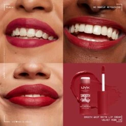 NYX Professional Makeup - Smooth Whip Matte Lip Cream Velvet Robe - Vloeibare Lippenstift - 4ML 12 NYX Professional Makeup - Smooth Whip Matte Lip Cream Velvet Robe - Vloeibare Lippenstift - 4ML -Modecosmetica Winkel 1200x1200 101