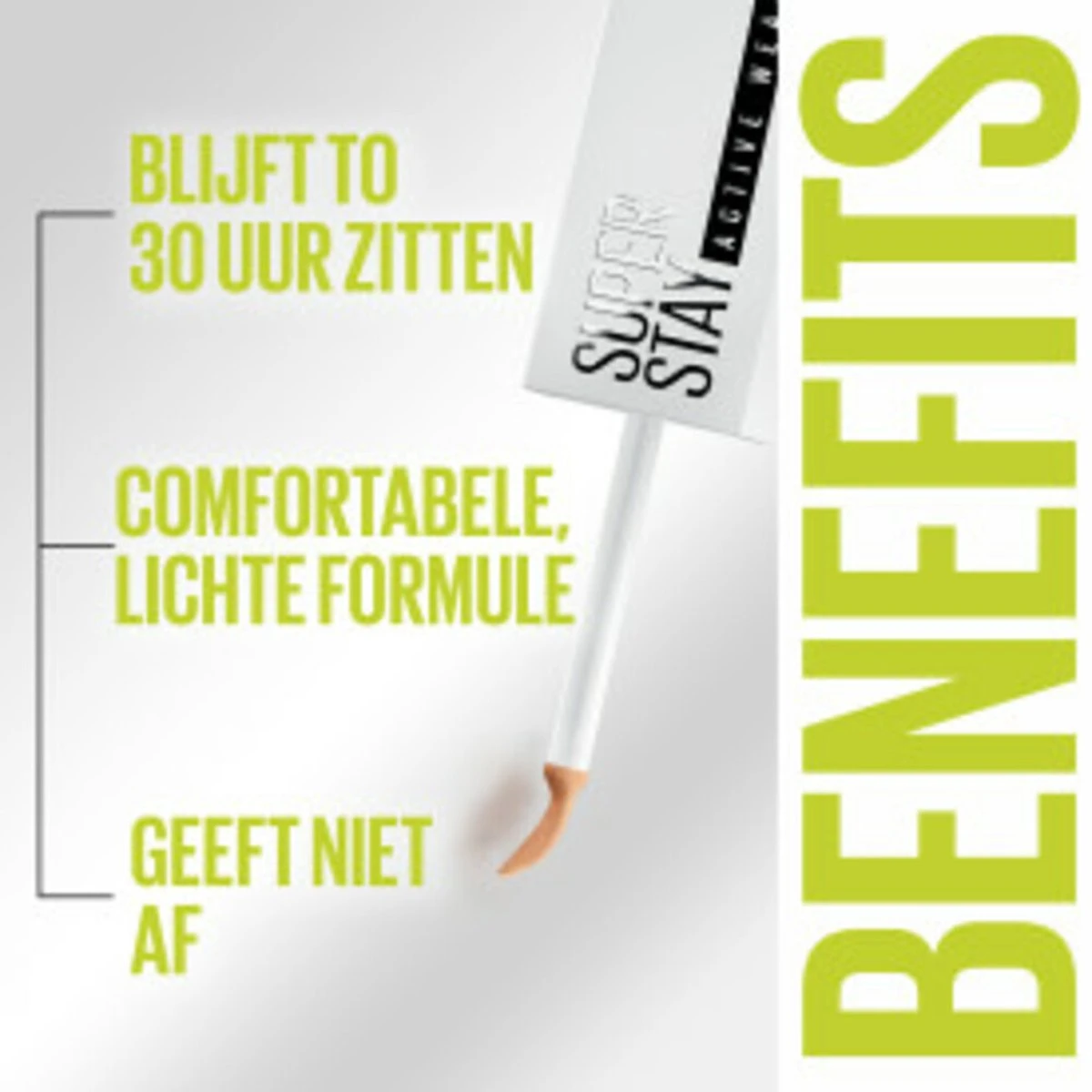 Maybelline SuperStay 30H Active Wear Concealer - 30 Honey 4 Maybelline SuperStay 30H Active Wear Concealer - 30 Honey - Afbeelding 2