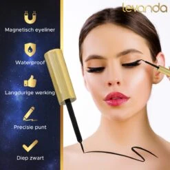 Nep Wimpers Met Magnetische Eyeliner Zwart - Wimperextensions Magnetic Lashes - Valse Wimpers Magneet Potlood En Applicator 16 Nep Wimpers Met Magnetische Eyeliner Zwart - Wimperextensions Magnetic Lashes - Valse Wimpers Magneet Potlood En Applicator -Modecosmetica Winkel 1200x1200 295