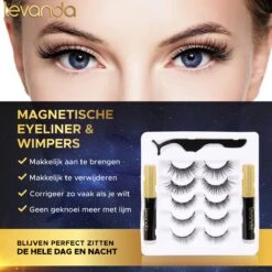 Nep Wimpers Met Magnetische Eyeliner Zwart - Wimperextensions Magnetic Lashes - Valse Wimpers Magneet Potlood En Applicator 18 Nep Wimpers Met Magnetische Eyeliner Zwart - Wimperextensions Magnetic Lashes - Valse Wimpers Magneet Potlood En Applicator -Modecosmetica Winkel 1200x1200 297