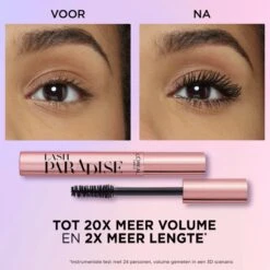 L’Oréal Paris - Lash Paradise Mascara - 01 Black - Zwarte Volume Mascara - 6.4 Ml (Paradise Extatic) 10 L’Oréal Paris - Lash Paradise Mascara - 01 Black - Zwarte Volume Mascara - 6.4 Ml (Paradise Extatic) -Modecosmetica Winkel 1200x1200 331