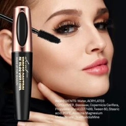 4D Fiber Waterproof Mascara - Zwart - Lange En Volle Wimpers -Modecosmetica Winkel 1200x1200 336