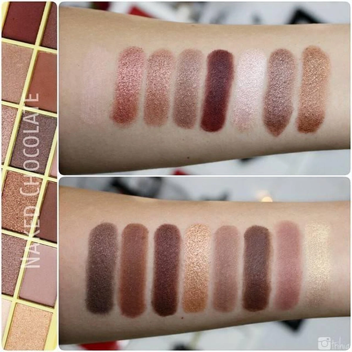 Makeup Revolution I Love Revolution Oogschaduw Palette - White Chocolate 4 Makeup Revolution I Love Revolution Oogschaduw Palette - White Chocolate - Afbeelding 2