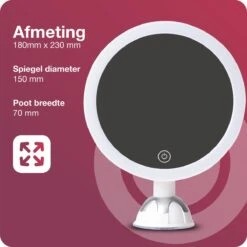 Innovision Make Up Spiegel Met Verlichting En Zuignap - 360° Verstelbaar - 10x Vergroot 20 Innovision Make Up Spiegel Met Verlichting En Zuignap - 360° Verstelbaar - 10x Vergroot -Modecosmetica Winkel 1200x1200 522