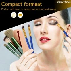 Beautious® Make Up Organizer - Beauty Organizer - Kwastenhouder - Compact - Siliconen - Khaki 15 Beautious® Make Up Organizer - Beauty Organizer - Kwastenhouder - Compact - Siliconen - Khaki -Modecosmetica Winkel 1200x1200 556