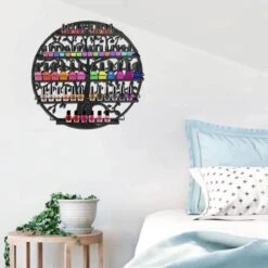 Confibel Nagellak Houder - Nagellak Flesjes Organizer - Essentiële Oliën Organizer - Rek Voor Flesjes - Wanddecoratie - Zwart 30 Confibel Nagellak Houder - Nagellak Flesjes Organizer - Essentiële Oliën Organizer - Rek Voor Flesjes - Wanddecoratie - Zwart -Modecosmetica Winkel 1200x1200 653