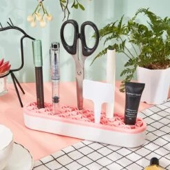 Make Up Organizer - Melon - Make Up Holder - Kwasten Organizer - Make Up Houder - Nagellak/Lipstick Organizer - Lippenstift Houder - Siliconen 11 Make Up Organizer - Melon - Make Up Holder - Kwasten Organizer - Make Up Houder - Nagellak/Lipstick Organizer - Lippenstift Houder - Siliconen -Modecosmetica Winkel 1200x1200 654