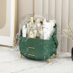 Mera.O - Make Up Organizer - Opbergdoos - Make Up Penhouder - Groen -Modecosmetica Winkel 1200x1200 657