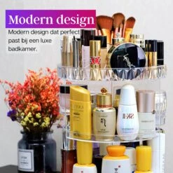LuZana Make-Up Organizer - Beauty Organizer Voor Make Up - 360° Roterend - Opbergbox - Opbergdoos Cosmetica - Sieradendoos - Nagellak - Lippenstift - Transparant - Cadeautje Voor Vrouw 22 LuZana Make-Up Organizer - Beauty Organizer Voor Make Up - 360° Roterend - Opbergbox - Opbergdoos Cosmetica - Sieradendoos - Nagellak - Lippenstift - Transparant - Cadeautje Voor Vrouw -Modecosmetica Winkel 1200x1200 671