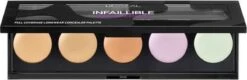 L'Oréal Paris Infallible Total Cover Concealer Palette - 105 Red Fiction 14 L'Oréal Paris Infallible Total Cover Concealer Palette - 105 Red Fiction -Modecosmetica Winkel 1200x390