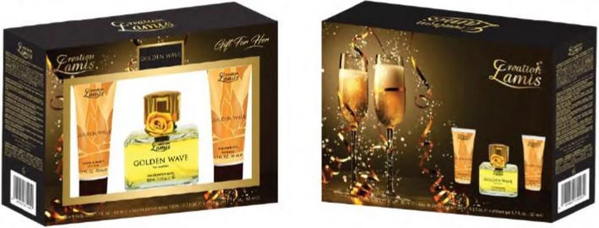 Creation Lamis-Golden Wave-Giftset Voor Dames 3 Creation Lamis-Golden Wave-Giftset Voor Dames