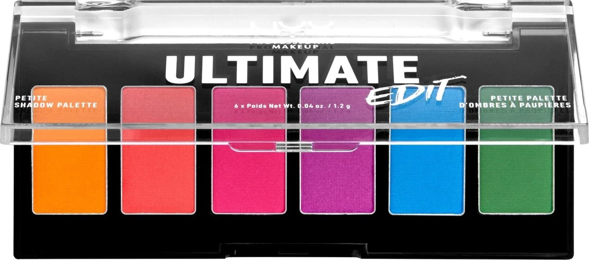 NYX PROFESSIONAL MAKEUP ULTIMATE EDIT PTIT SHDW PLT-BRIGHTS 4 NYX PROFESSIONAL MAKEUP ULTIMATE EDIT PTIT SHDW PLT-BRIGHTS - Afbeelding 2