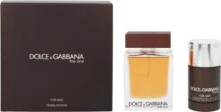 Dolce & Gabbana The One For Men Geschenkset - Eau De Toilette + Deodorant -Modecosmetica Winkel 1200x613 1