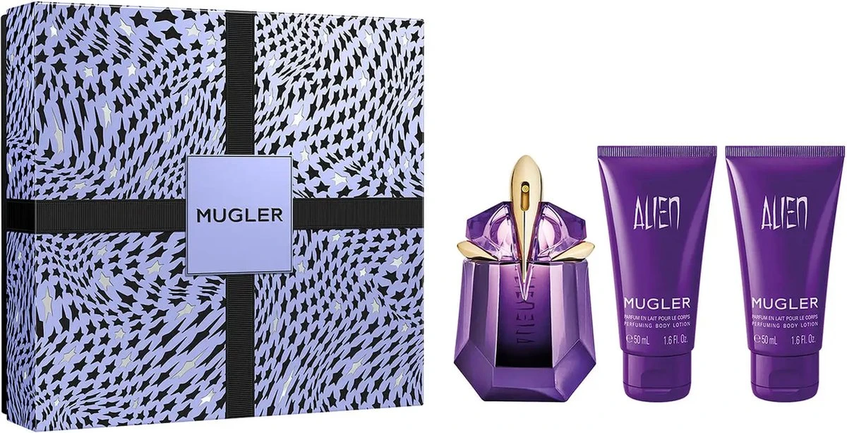 Thierry Mugler Alien30 Ml EdP + 2x 50 Ml Bodylotion 4 Thierry Mugler Alien30 Ml EdP + 2x 50 Ml Bodylotion - Afbeelding 2