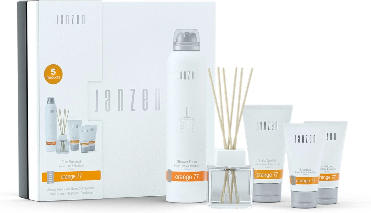 JANZEN Pure Moments Giftset Orange 77 3 JANZEN Pure Moments Giftset Orange 77