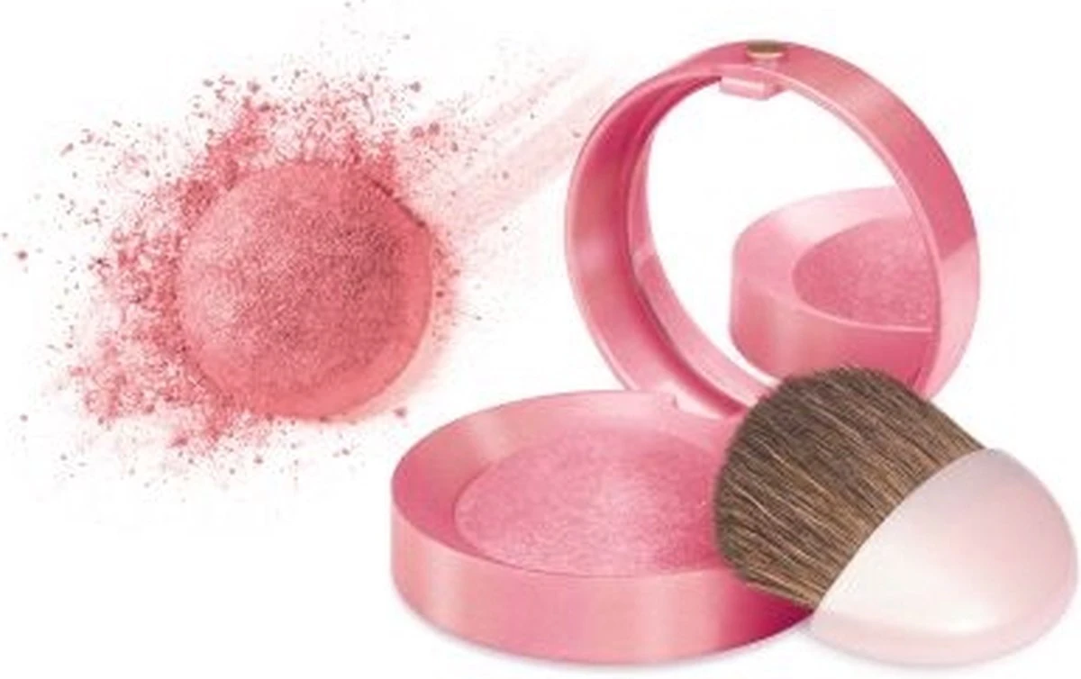 Bourjois Little Round Pot Blush - 54 Rose Frisson 17 Bourjois Little Round Pot Blush - 54 Rose Frisson - Afbeelding 15