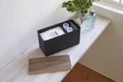 Yamazaki Opbergbox Make Up - Sanitair - Zwart 14 Yamazaki Opbergbox Make Up - Sanitair - Zwart -Modecosmetica Winkel 1200x800 18